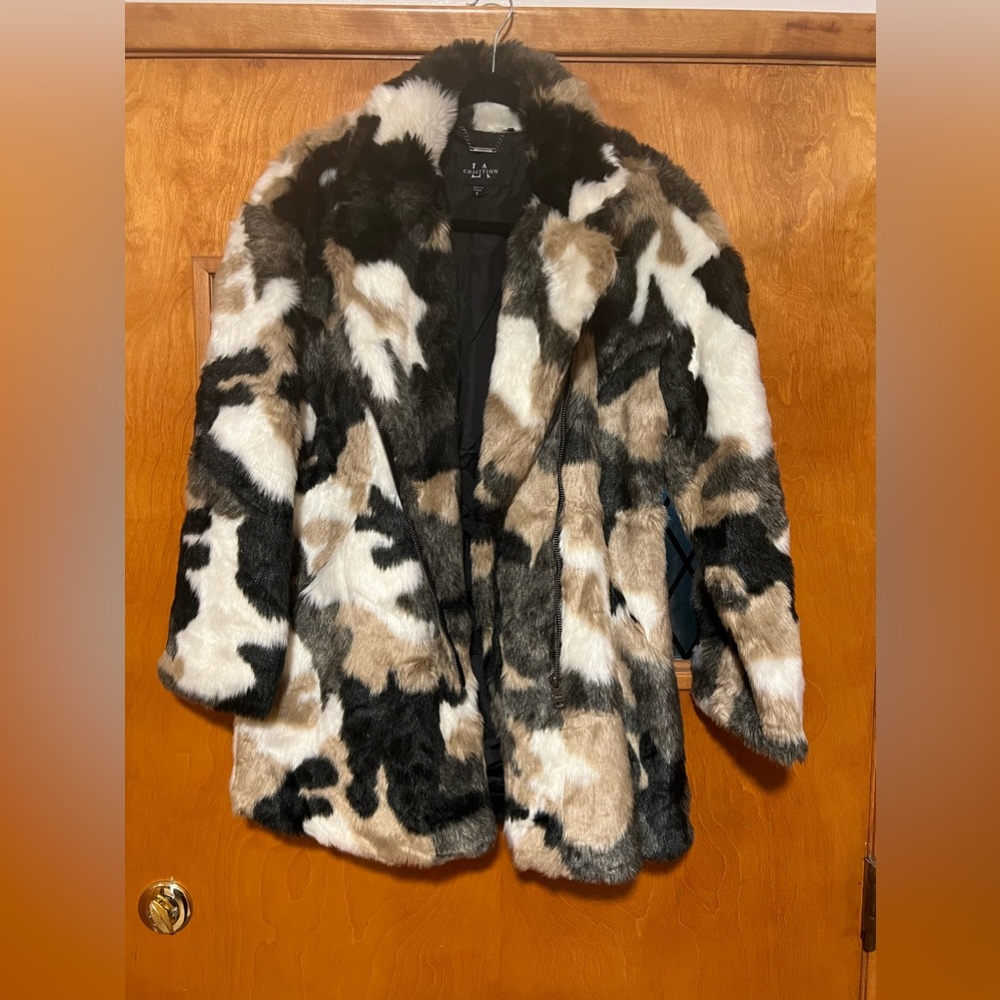 Faux Fur Jacket - image 1